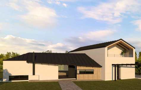 Progetto Casa campagna con piscina LIM studioarchitetti